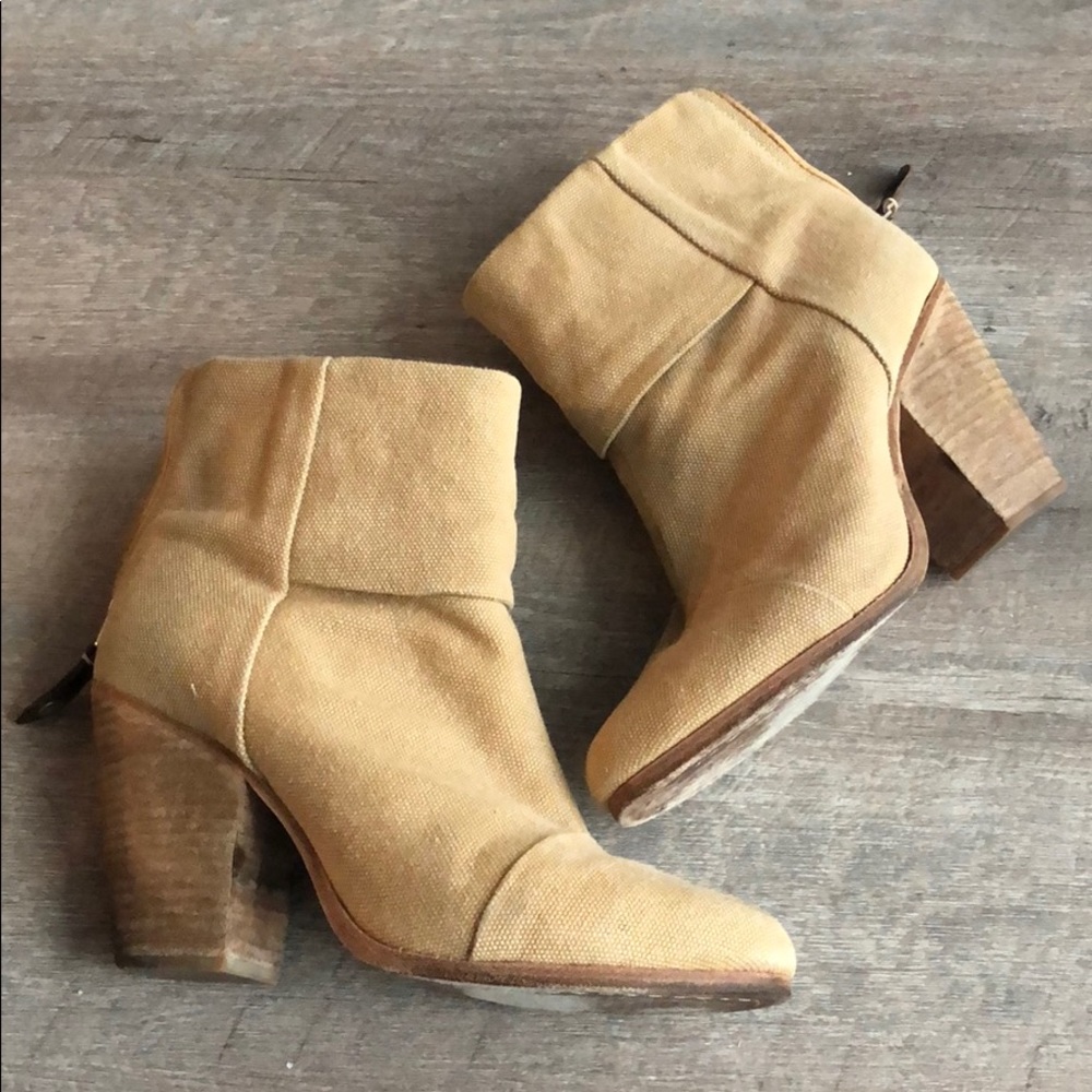 Canvas Rag & Bone Booties - image 3
